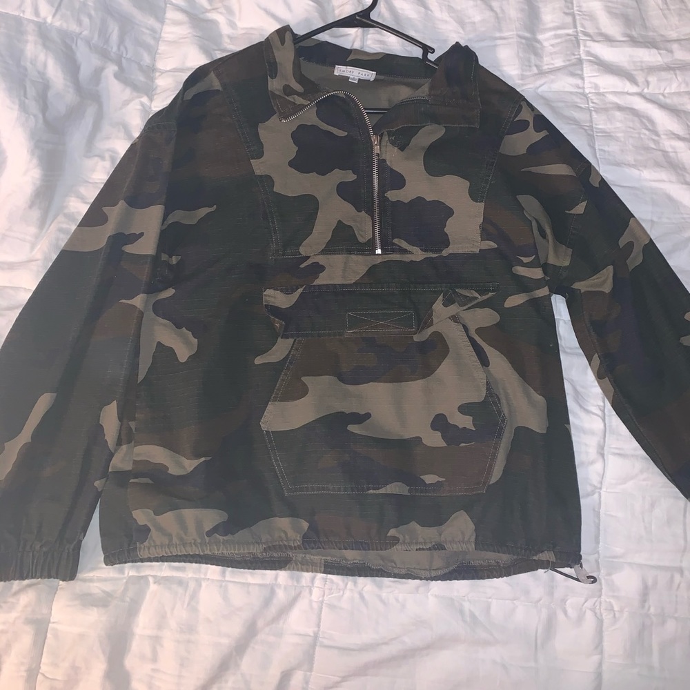 Camouflage sweater